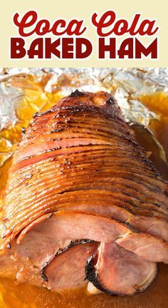 Ham In Coke, Coke Ham, Coca Cola Ham, Cola Ham, Thanksgiving Ham, Coke Recipes, Ham Recipes Baked, Southern Thanksgiving, Ham Glaze Recipe