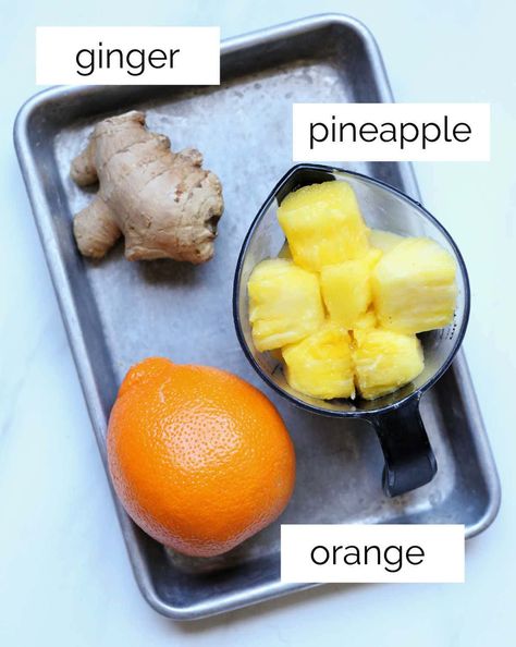 Pineapple Orange Juice Drink (Blender + Juicer) - Delightful Mom Food Pineapple Juice Recipes, Orange Juice Smoothie, Orange Juice Recipes, Orange Juice Drinks, Healthy Juicer Recipes, Juice Cleanse Recipes, Snack Smoothie, Orange Smoothie, Juicy Juice