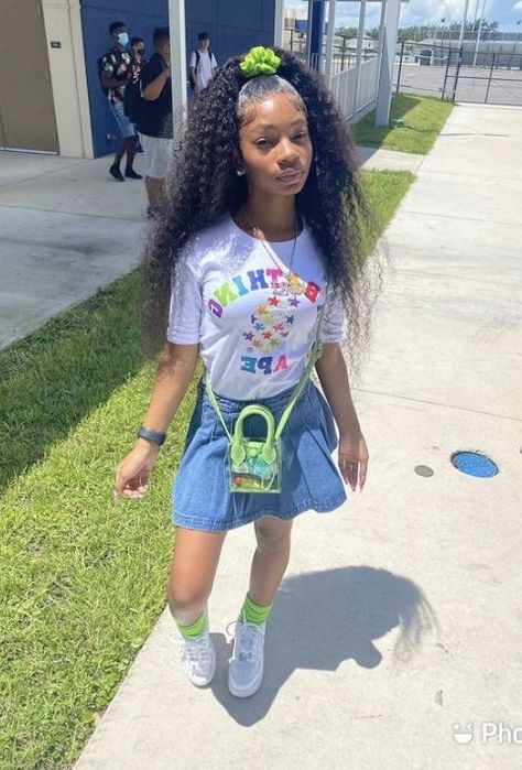 13th Birthday Outfits, 13 Birthday Outfit Ideas, First Day Of School Outfit Black Women, Fashion Teenage School, Birthday Fits, Cute Birthday Outfits, Shein Outfits, Swag Outfits For Girls