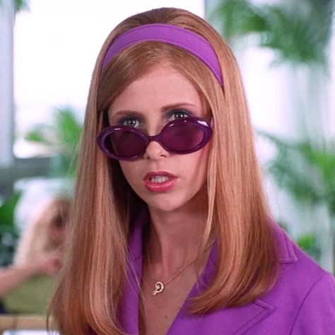 Daphne Blake, The Queen, Scooby Doo, Red Hair, Queen, Sunglasses, Halloween, Purple, Red