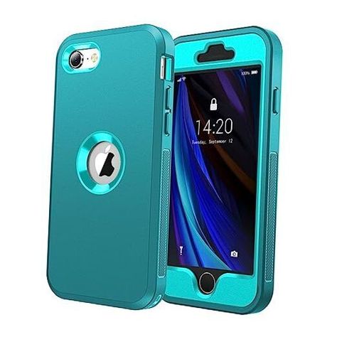 Return Policy Fast Delivery Trusted seller for iPhone SE Case 2022/2020,iPhone 8/7 [Shockproof] [Dropproof] [Dust-Proof] [Military Grade Drop Tested] with Non-Slip Removable iPhone SE 2022 Case 4.7 Inch-Light Blue+Green Product Description ?【Compatibility】This Phone Case Compatible with iPhone SE 2022/2020,iPhone 8/7 . Precision cutouts for easy access to all ports, buttons, sensors and cameras. The unique ergonomic design makes independent buttons feel sensitive and easy to press, with good touch. ?【Screen&Camera Protection】Raised lip ensures extra protection for the screen and camera. In addition, this iPhone SE case supports wireless charging without taking off the phone case.so that you can enjoy the original beautiful appearance of the case. ?【Heavy Duty Shockproof】The case adopts a t Garage Screen Door, Iphone Se Case, Green Product, Light Blue Green, Iphone 8 Cases, Iphone 7 Cases, Military Grade, Ergonomics Design, Iphone Se