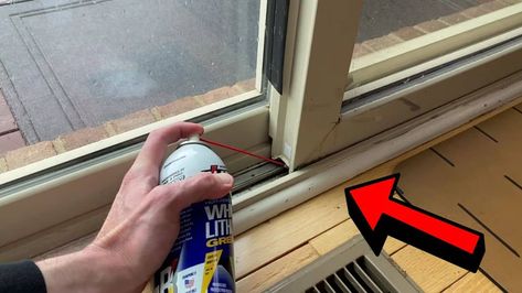 How to Make a Sliding Glass Door Open Like New Sliding Door Track, Call Up, Dawn Dish Soap, Door Open, Door Opener, Home Repairs, A Lot Of Money, Sliding Glass Door, House Cleaning