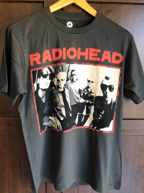 Radiohead T Shirt Radiohead T Shirt, Radiohead Shirt, Radiohead Band, Vintage Band Tees, Weezer, Band Shirt, Rock T Shirts, Radiohead, Band Shirts