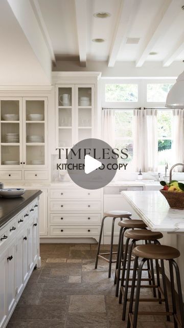 Maria Killam on Instagram: "Today’s blog post I am dissecting the Nancy Meyers kitchen, and why we love it so much 

years ago I wrote a post called, first rule of design: boring now equals timeless later and I think that the Nancy Meyers kitchen, especially in the movie. Somethings Gotta give which came out in 2003 was widely copied everywhere. 

I even had a client pay me to come to her house because her cabinet makers had painted her white cabinets, the wrong colour and they were looking green . 

It’s all in my post today comment blog and I’ll send the link directly to your DM’s

#timelesswhitekitchen" Maria Killam Kitchen, Nancy Meyers Kitchen, Maria Killam, Nancy Meyers, Kitchen Organisation, Cabinet Makers, White Cabinets, White Kitchen, The Movie