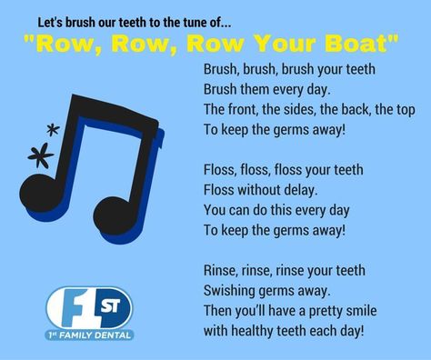 Here's another fun toothbrushing song! #NCDHM Dental Health Week, Dental Health Preschool, Hygienist Gifts, February Lessons, Dental Health Activities, Tooth Brushing, Dental Health Month, Children Health, Classroom Songs