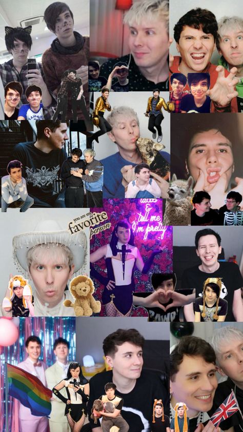 Dan And Phil Wallpaper, Dan And Phill, Phil Lester, Dan And Phil, Aesthetic Wallpaper, Cute Wallpapers, Aesthetic Wallpapers