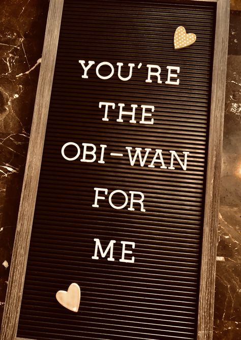 Starwars Theme, Letter Boards, V Day, The Force, Board Ideas, Letter Board, Force, Star Wars, Novelty Sign