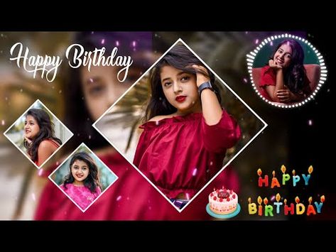 Happy Birthday Video Editing | Avee Player Birthday Template Download Happy Birthday Status Video, Ashima Saxena, Happy Birthday Song Video, Good Video Editing Apps, Birthday Songs Video, Happy Birthday Status, Happy Birthday Black, Nutrition Club, Happy Birthday Template