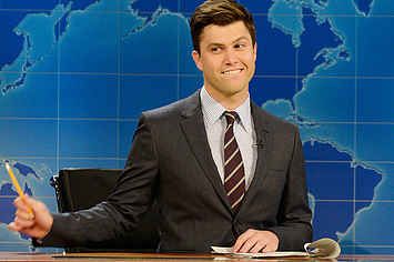 15 times colin jost was the cutest weekend update anchor ever Colin Jost, Weekend Update, Night Live, Ryan Reynolds, Saturday Night Live, Snl, Scarlett Johansson, Saturday Night, Funny People