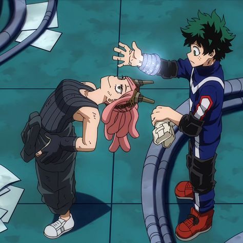 🥦🍑 Hatsume x Midoriya 💕 Anime : Boku no Hero Academia bnha MyHeroAcademia MHA ヒロアカ デク戻って来 bokunoheroacademia midoriya izuku bakugou katsuki todoroki shouto dabi toga himiko Uraraka Ochako hatsumemei meihatsume Аниме انمي アニメ My Hero Academia Screencaps, Emoji Art, My Hero Academia Shouto, Cool Anime Wallpapers, Art Base, Manga To Read, Dark Anime, Anime Sketch, Hero Academia Characters