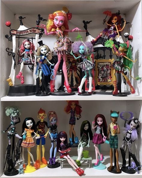 Monster High Collection Display, Monster High Doll Display, Monster High Display, Monster High Collection, Monster High Dollhouse, New Monster High Dolls, Monster List, Mh Dolls, Arte Monster High