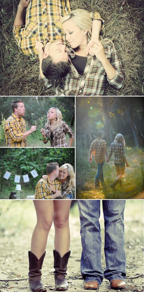 Country lovin' engagement sesh Fall Cowgirl, Engagement Photo Shoots, Country Couple Pictures, Couples Picture, Country Couple, Picnic Engagement, Pose Fotografi, Maternity Pics, Fall Country