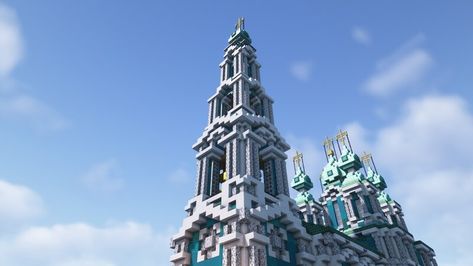 Fictional Orthodox Church. This is a litematica file, so you can place this building in your world. Requires the use of a debug stick in survival.... Minecraft Map, Orthodox Church, Minecraft, Map, Canning, Building