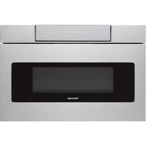 Sharp Smd2470a 24" Wide 1.2 Cu. Ft. Microwave Drawer - Walmart.com - Walmart.com Drawer Oven, Sharp Microwave Drawer, Microwave Drawer, Stainless Steel Microwave, Steel Bed, Countertop Microwave, Microwave Ovens, Built In Microwave, Large Appliances