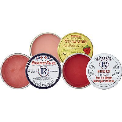 Rosebud Perfume Co. Online Only Three Lavish Layers of Lip Balm Smiths Rosebud Salve, Strawberry Perfume, Rosebud Salve, Lip Balm Tin, Strawberry Lip Balm, Rose Lip Balm, Rose Lip, Lip Balm Gift, Avon Perfume