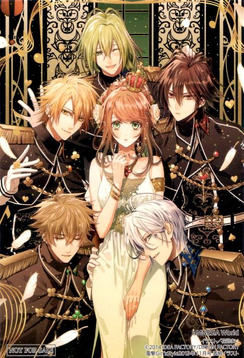 such a wonderful photo (anime: Amnisia) <3 Amnesia Otome Game, Amnesia Characters, Amnesia Shin, Amnesia Memories, Amnesia Anime, Snow White With The Red Hair, Old Anime, Manga Boy, Manga Cosplay