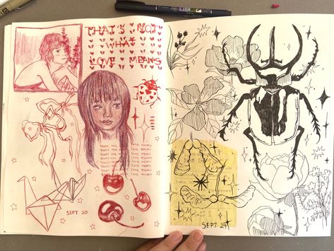 Ugly Sketchbook, Sketchbook Fillers, Gcse Art Sketchbook, Art Basics, Fantasy Drawings, Sketchbook Art Journal, 1 Tattoo, Scrapbook Sketches, Sketchbook Inspiration