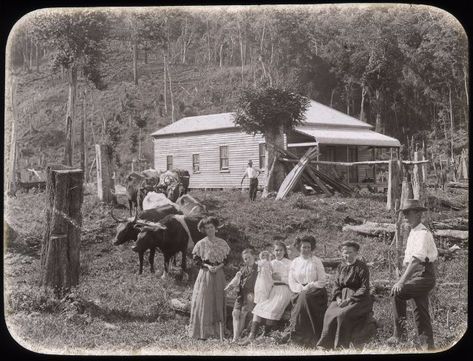 Australian Homestead, Colonial Australia, Life In Australia, Life In Japan, Australia History, Early Settler, Early Photos, Australian History, Hunter Valley