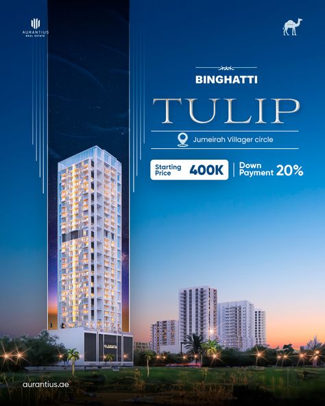 Binghatti Tulip is a promising off-plan property development in a prime location in Dubai. It offers a range of luxurious apartments and amenities, and is expected to be a popular choice for investors and homebuyers alike. Starting from: 400k Get in Touch: info@aurantius.ae 👉🏻https://aurantius.ae/contact/ ☎️ 044498495 #dubai #tiarasapphire #palmjumeirah #dubairealestate #aurantiusrealestate Luxury Real Estate Hoarding Design, Real Estate Launch Ads, Real Estate Amenities Creative Ads, Hotel Post Design, Property Ads Creative, Creative Real Estate Ads, Real Estate Creative Post, Real Estate Creatives, Apartment Advertising