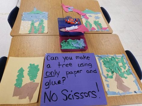 Art Provocations, Reggio Classroom, Prek Classroom, Preschool Centers, Tree Study, December Christmas, Preschool Fine Motor, Fine Motor Skills Development, Creative Curriculum