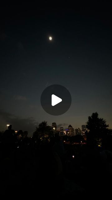 Nat on Instagram: "Total Solar Eclipse 2024! View from Griggs Park, Dallas, TX - line of totality 1:40pm 🌗🌘🌒 #solareclipse #eclipse2024 #astrophotography" Moon Videos, Solar Video, Eclipse 2024, Earth Wind, Video Tiktok, Total Solar Eclipse, Sun And Stars, Solar Eclipse, Dallas Tx