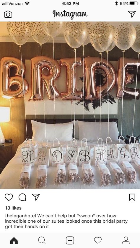 Hotel Room Decoration Bachelorette, Bride To Be Room Decoration, Bride Hotel Room Decorations, Bach Party Bride Room Decor, Bride Room Decoration Ideas, Bachelorette Hotel Room Decorations, Bride Bedroom Decoration Bachelorette, Wedding Hotel Room, Hotel Room Decoration