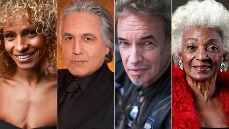 Michelle Hurd On Raffi’s Addiction, Robert Beltran Wary Of Reprising Chakotay, And More Virtual Trek Con Michelle Hurd, Robert Beltran, Gary Graham, Farewell Celebration, Nichelle Nichols, Nerd Herd, Captain Kirk, Star Trek Voyager, Curly Hair Styles Naturally