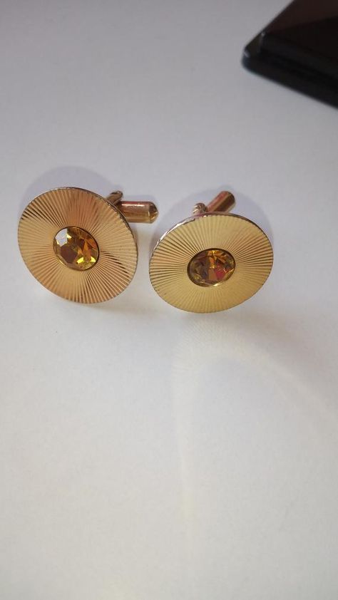 Chain Link Cufflinks, Vintage Gold Cufflinks With Polished Finish, Luxury Vintage Cufflinks, Luxury Gold Antique Cufflinks, Luxury Vintage Cufflinks For Collectors, Thanks For Everything, Super Gifts, Vintage Cufflinks, Cuff Links