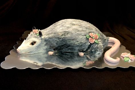 Possum Cake Possum Cake, Cake With Flowers, Flower Cake, Birthday Party Themes, Birthday Parties, Birthday Party, Cake, Birthday, Flowers