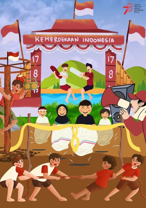 Hut RI 78th
Dirgahayu Republik Indonesia
Terus Melaju Untuk Maju Hut Ri, Graphic Design Infographic, 17 Agustus, Football Design, Haircuts For Men, Independence Day, Design Art, Indonesia, Drawings