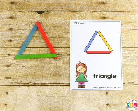 Toothpick Structures, Stem Cards, Babies Hairstyles, Stem Task Cards, Kindergarten Center, Preschool Rules, 2d Shapes Activities, Shapes Craft, Magnet Activities