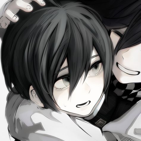 𝑐𝑟𝑒𝑎𝑡𝑜𝑟 : 初音三夕 ٠ ࣪⭑�›› tags ꒰🍇꒱ : #icon #kokichiouma #kokichi #kokichiouma_danganronpaV3 #KokichiOma #DanganronpaV3 #danganronpa_icon #danganronpa #shuichisaihara #shuichi_saihara #DanganronpaV3ShuichiSaihara ·˚ ₊· ↲ Kokichi And Shuichi, Emo Art, Ship Drawing, Danganronpa V3, Avatar Couple, Danganronpa Characters, Couples Icons, Fete Anime, Cute Profile Pictures