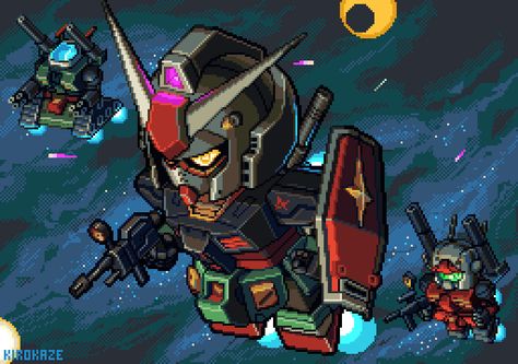 Gif Wallpaper Desktop, Gundam Wallpapers Desktop, Gundam Gif, Gif Wallpaper, Gundam 00, Gundam Wallpapers, Wallpapers Desktop, 8 Bits, Art Magazine