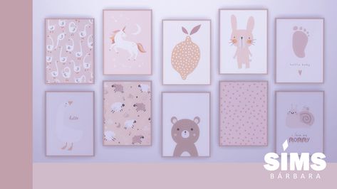 Sims Baby, Sims 4 Traits, Sims 4 Cc Kids Clothing, Sims Packs, Wall Decor Prints, Sims 4 Bedroom, Sims 4 Children, Sims 4 Game Mods, Tumblr Sims 4