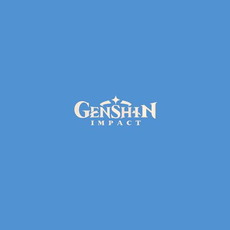 Genshin Impact Blue Genshin Icon, Blue Genshin, Ipad Backgrounds, Beige Icons, Beige Icons:), Ipad Background, Phone Aesthetic, Phone Ideas, My Phone