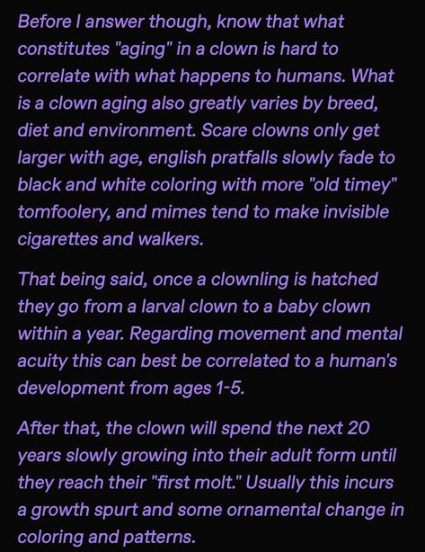 Clown Writing Prompts, Clown Husbandry Art, Types Of Clowns, Clowns Throughout History, Clown Meme, Clown Behavior Memes, Clowning Around, Human Development, Fade To Black