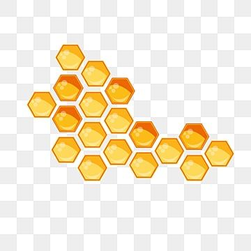 Hexagon Vector, Bee Icon, Honey Logo, Hand Clipart, Png Images Free, Branch Vector, Honey Design, Simple Watercolor, Golden Painting