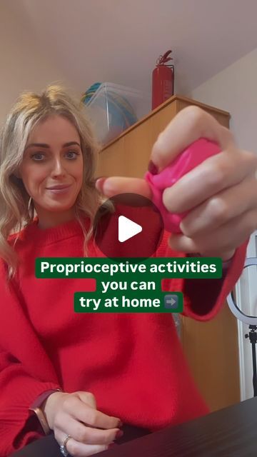 Aoife Costello on Instagram: "Proprioceptive activities are extremely regulating to the entire body and can be really beneficial when using throughout the day to support focus and attention.  Proprioception can include heavy muscle work activities or activities that apply deep pressure to the muscle and joints. Heavy work activities involve pushing, pulling, carrying heavy objects and weight-bearing." Heavy Work Activities, Proprioceptive Activities, Deep Pressure, Heavy Work, Work Activities, Carry On, The Day, How To Apply, Canning