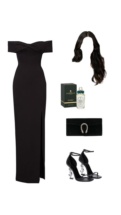 #dinner #dinneroutfit #blackoutfit #outfitinspo #saintlaurent #yvessaintlaurent #elegant #elegantoutfit Black Concert Dress Orchestra, Dinner Fits, Fancy Fits, Concert Dresses, Black Dresses Classy, Dream Aesthetic, Dresses Classy, Dress Design Sketches, Dinner Outfits