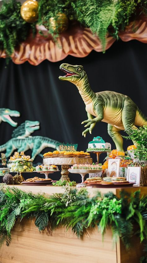 Make your child’s birthday unforgettable with these creative Jurassic dinosaur party ideas! From DIY decorations to roaring activities, this guide has everything you need to host a prehistoric celebration that’ll wow guests of all ages. Dino Themed Food Party Ideas, 3rd Bday Party Ideas Boys, Dino Birthday Party Food, Adopt A Dinosaur, Dinosaur Birthday Party Ideas, Dinosaur Party Ideas, Dino Birthday Party, Dino Birthday, Birthday Party Food