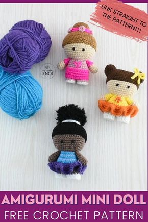 Crochet Reversible Doll Free Pattern, Amigurumi Doll Free Pattern, Beautiful Amigurumi, Tiny Amigurumi, Doll Free Pattern, Doll Amigurumi Free Pattern, Fast Crochet, Crochet Doll Tutorial, Crochet Toys Free