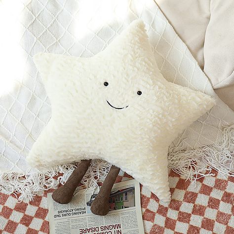 Cloud Plush Pillow, Fantasy Nursery Throw Pillows, Soft Plush Pillow, Sewing Pillows For Beginners Free Pattern, Cute Pillows Cloud, Cute Moon Pillows, Pattern To Sew Star Pillow Covers, Cute Boy Pillow, Crib Pillows Baby