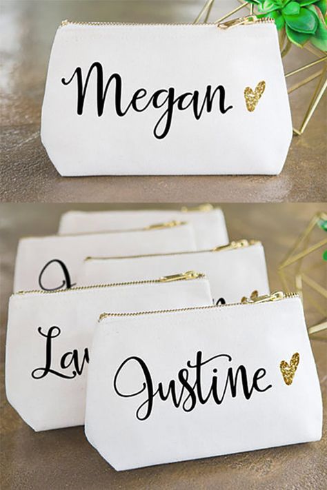 Country Rustic Wedding Ideas, Country Rustic Wedding, Rustic Wedding Ideas, Gold Glitter Heart, Bridesmaid Makeup Bag, Rustic Elegant Wedding, Idee Cricut, Cricut Wedding, Wedding Help