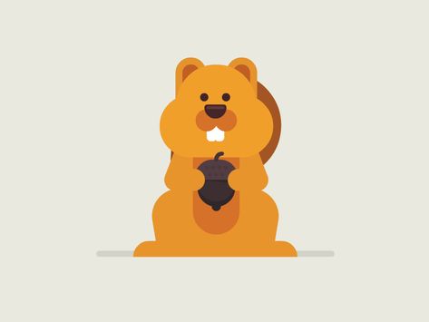 squirrel Cute 2d Character, Squirrel Character Design, Squirrel Character, Motion Graphics Trends, Squirrel Design, Motion Graphics Tutorial, Motion Logo, 카드 디자인, Motion Graphics Design