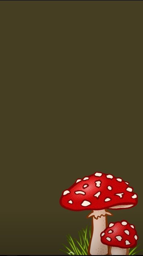 Jamur Aesthetic, Mushroom Wallpaper Aesthetic, Christmas Theme Wallpaper, Cottagecore Aesthetic Wallpaper, Ios Theme, Mushroom Wallpaper, Red Roses Wallpaper, Little Mushroom, Future Wallpaper