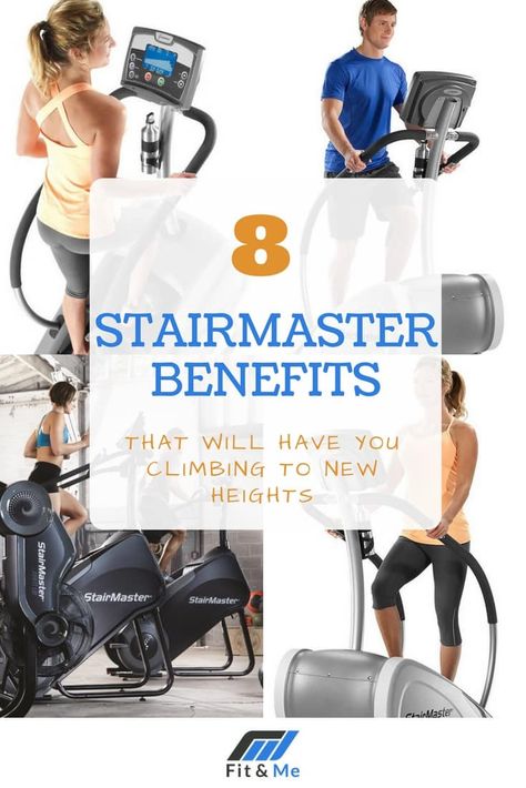 There are many Stairmaster benefits that you really need to know about. A few Stairmaster routines per week can help you become a fit and healthy person... Stair Stepper Benefits, Stairmaster Benefits, Beginner Elliptical Workout, Cardio Machine Workout, Stair Stepper Workout, Stair Climber Workout, Stairmaster Workout, Hiit Workouts For Men, Hiit Workouts Treadmill