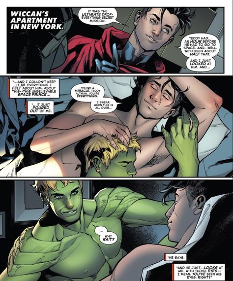 Wiccan Marvel, Teddy Altman, Comic Book Panels, Cartoon As Anime, Young Avengers, Marvel Art, Comic Character, Marvel Studios, Marvel Characters