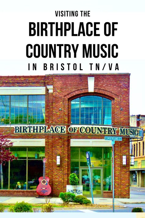 Visiting the Birthplace of Country Music Museum in Bristol TN/VA including info on history, exhibits, Radio Bristol, & more! bristol tn | bristol tn downtown | bristol va tn | bristol tennessee | virginia tennessee border | what to do in bristol tn | is bristol in tennessee or virginia | things to do in bristol va | bristol virginia | via @greenglobaltrvl Bristol Va, Things To Do In Bristol, Bristol Virginia, Bristol Tennessee, Georgia Peaches, Bristol Tn, Music Museum, Old Train Station, Travel Things