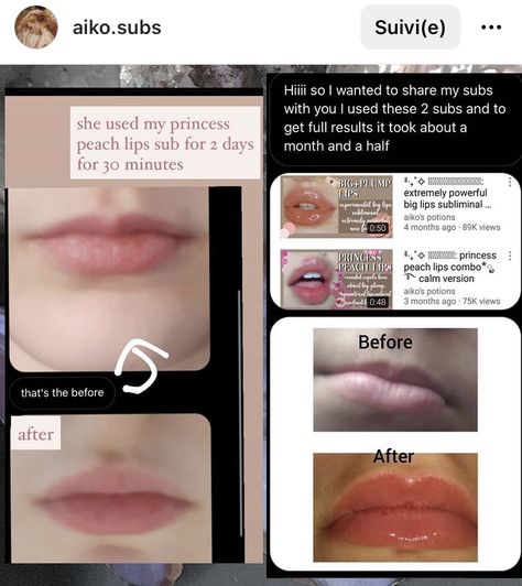 Lips Subliminal Results, Subminal Results, Subliminal Results Before And After, Subliminal Results Skin, Subliminals Aesthetic, Iranian Beauty, Ethereal Makeup, Baby Pink Aesthetic, Facial Exercises