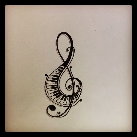 Music Notes Symbols Tattoos | Clipart Panda - Free Clipart Images Marquesan Tattoo, Music Symbol Tattoo, Piano Tattoo, Poker Tattoo, Music Note Symbol, Koi Tattoo Design, Tattoo Music, Music Note Tattoo, Drawing Machine